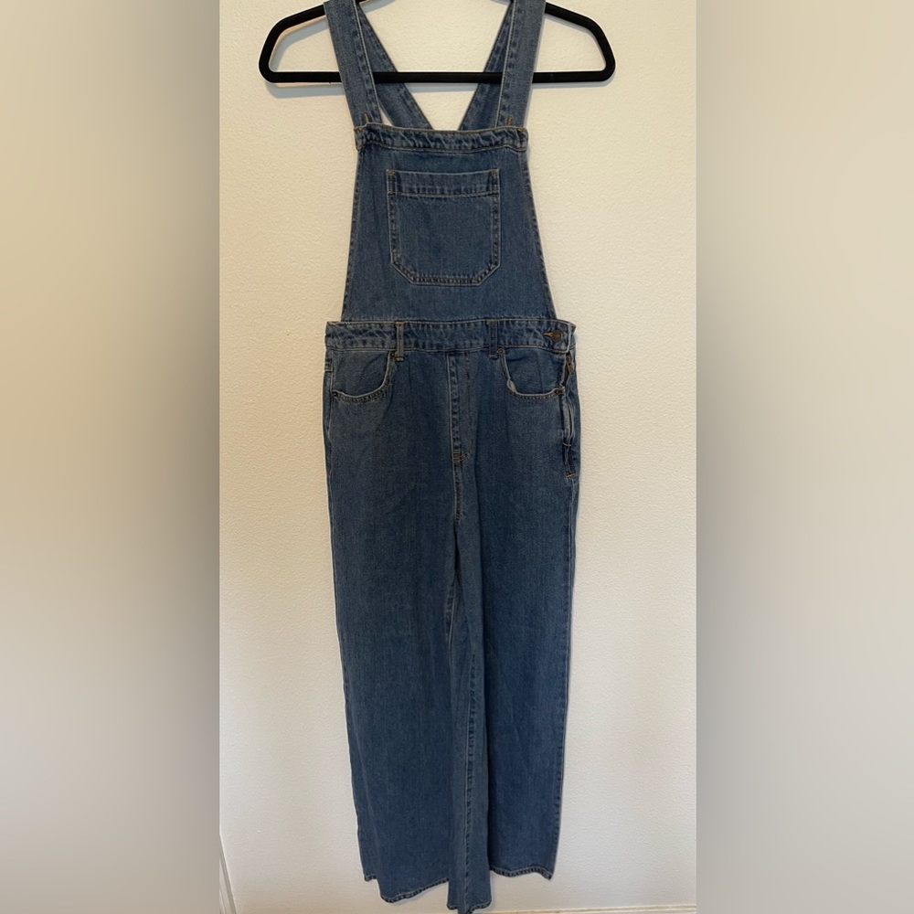 F21 Medium Wide-leg Overalls